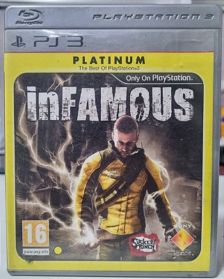 Infamous (Platinum) - PS3 (Mídia Física) - USADO