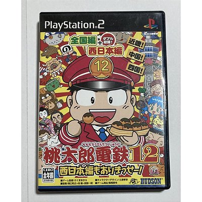 Momotarou Dentetsu 15 , PS2 Japonês Original (Mídia Física) - Usado