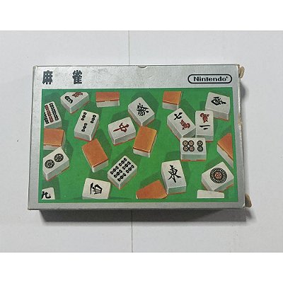 Mahjong, Famicom Nintendinho Nes JP, Na Caixa, Original (Usado)