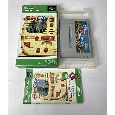 SIM CITY, Super Famicom Original (Usado)