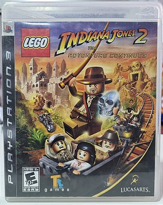 Lego Indiana Jones 2 The Adventures Continues - PS3 (Mídia Física) - USADO