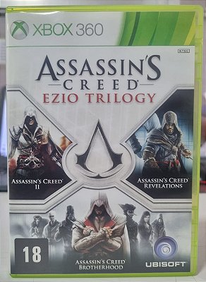 Assassin's Creed Ezio Trilogy - Xbox 360 / Xbox One (Mídia Física) - USADO