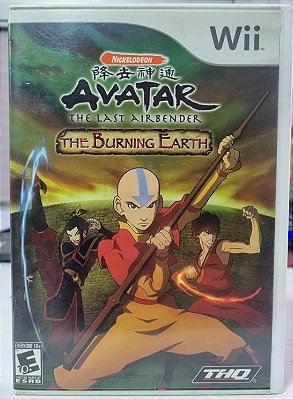 Avatar The Last Aribender The Burning Earth - Wii (Mídia Física) - USADO