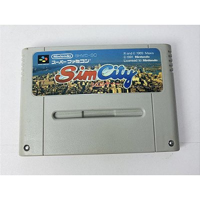 Sim City, Super Famicom Original (Usado)