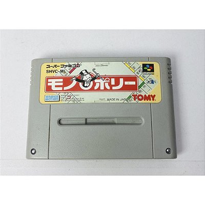 Monopoly, Super Famicom Original (Usado)