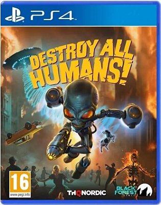 Destroy All Humans - PS4 (Mídia Física) - Novo, Lacrado