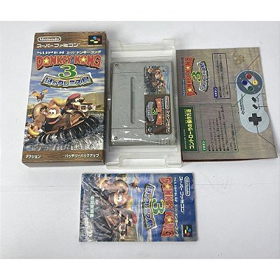 Donkey Kong Country 3, Super Famicom Original (Usado)