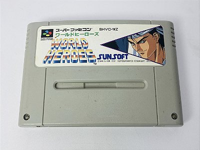 World Heroes, Super Famicon, JP, Original (Usado)