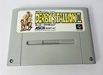 Derby Stallion 2, Super Famicon, JP, Original (Usado)