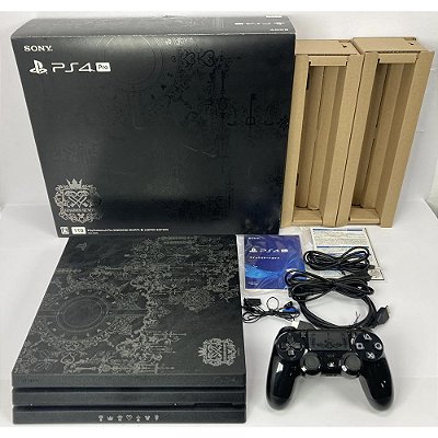 Playstation 4 PRO, Edição Kingdom Hearts, Na Caixa Seriado, PS4 PRO (Seminovo)