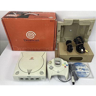 Dreamcast, Na Caixa Seriado, Com 1 Controle Original, Sega (Usado)