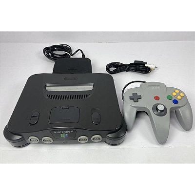 Console Nintendo 64, Com 1 Controle Branco, Original Nintendo (Usado)