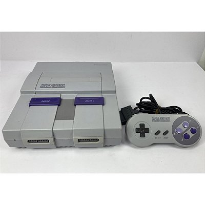 Super Nintendo, Com 1 Controle Original, Nintendo (Usado)
