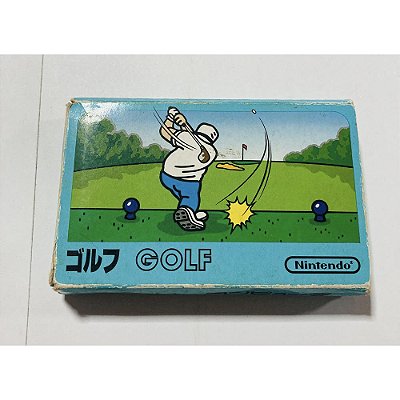 Golf, Famicom Nintendinho Nes JP, Na Caixa, Original (Usado)