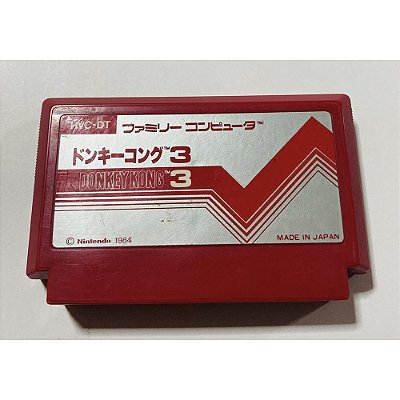 Donkey Kong 3, Famicom Nintendinho Nes JP Original (Usado)