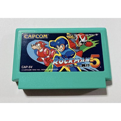 Rockman 5, Famicom Nintendinho Nes JP Original (Usado)