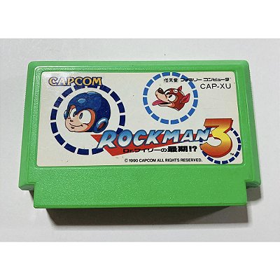 Rockman 3, Famicom Nintendinho Nes JP Original (Usado)