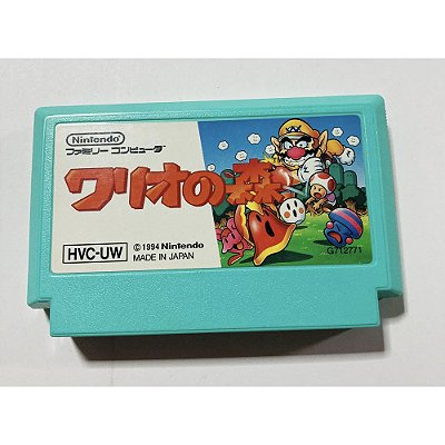 Wario No Mori, Famicom Nintendinho Nes JP Original (Usado)