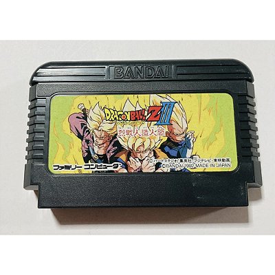 Dragon Ball Z 3 Retsu Sen Jinzou Ningen, Famicom Nintendinho Nes JP Original (Usado)