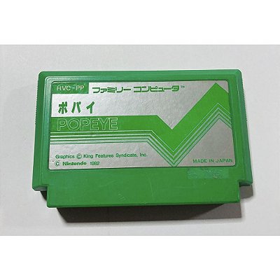 Popeye, Famicom Nintendinho Nes JP Original (Usado)