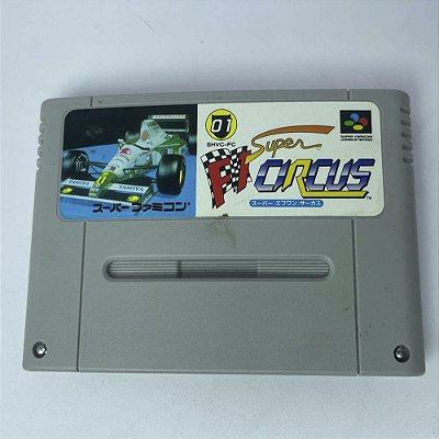 Super F1 Circus, Super Famicon JP Original (Usado)