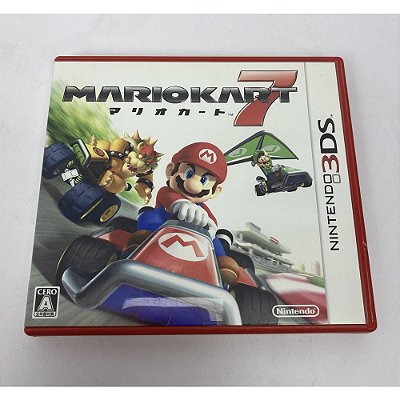 Mario Kart 7 , Nintendo 3DS Japonês Original (Usado)