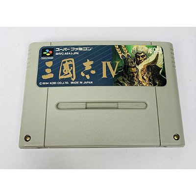 Sangokushi IV, Super Famicom Original (Usado)