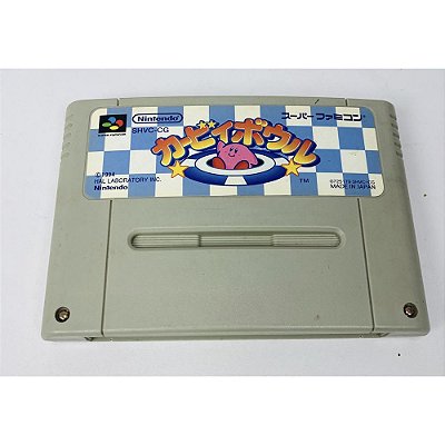 Kirby Bowl Kirby's Dream Course, Super Famicom Original (Usado)