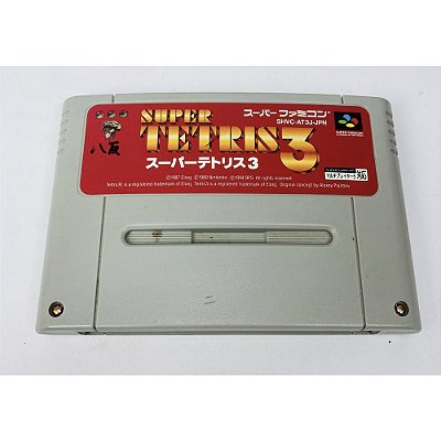 Super Tetris 3, Super Famicom Original (Usado)