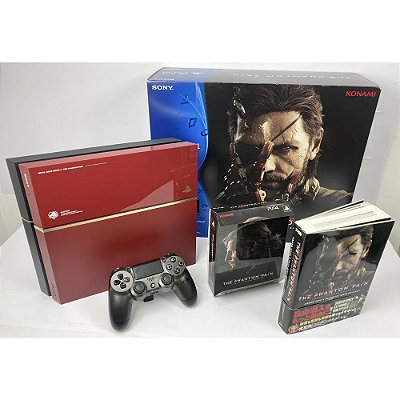 Playstation 4, Edição Metal Gear, Na Caixa Seriado, Livro, Modelo CUH-1200A, PS4 (Seminovo)