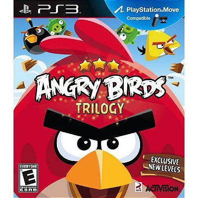 Angry Birds Trilogy - PS3 (Mídia Física) - Novo, Lacrado