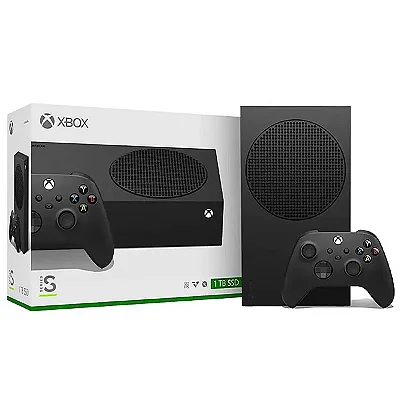 Xbox Series S, 1TB, Preto, Carbon, Na Caixa, Sem Jogo, Seminovo