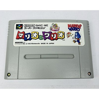 Mario & Wario, Super Famicom Original (Usado)