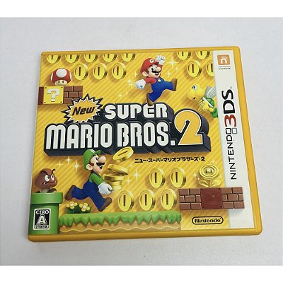 New Super Mario Bros 2, Nintendo 3DS Japonês Original (Usado)