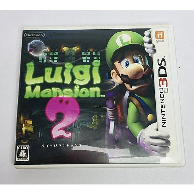 Luigi Mansion 2 (Japonês) - 3DS (Mídia Fisica) Original - Usado