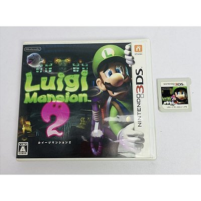 Luigi Mansion 2, Nintendo 3DS Japonês Original (Usado)