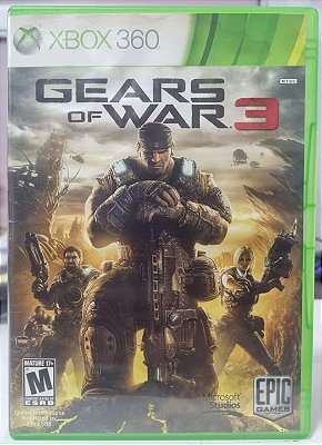 Gears Of War 3 - Xbox 360 / Xbox One (Mídia Física) - USADO