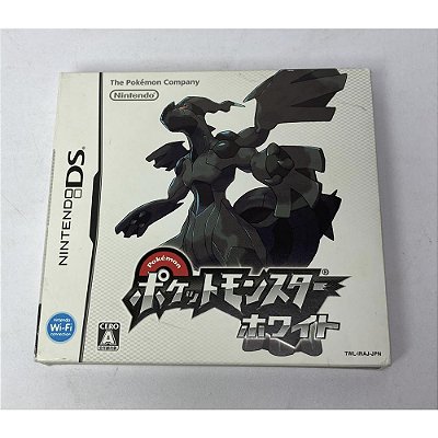 Pokemon White, Nintendo DS Japonês Original (Usado)