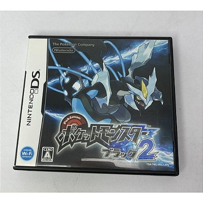 Pokémon Black Version 2, Nintendo DS Japonês Original (Usado)