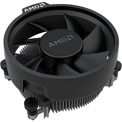 Cooler Para Processador AMD Wraith Stealth, 92mm, Am4, Preto, Original AMD