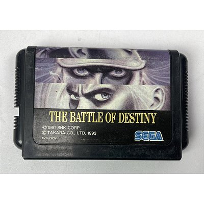Fatal Fury, The Battle of Destiny, Mega Drive Genesis Sega Japonês Original (Usado)