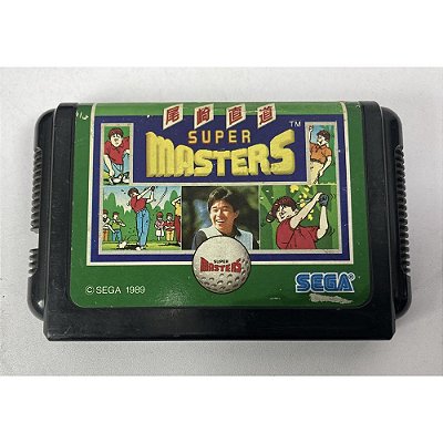 Super Masters, Mega Drive Genesis Sega Japonês Original (Usado)