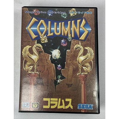 Columns, Mega Drive Genesis Sega Japonês Original (Usado)