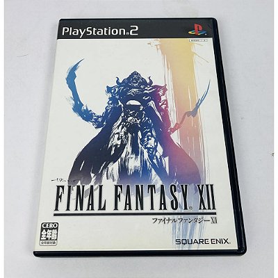 Final Fantasy XII, PS2 Japonês Original (Mídia Física) - Usado