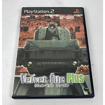 Velvet File Plus, PS2 Japonês Original (Mídia Física) - Usado