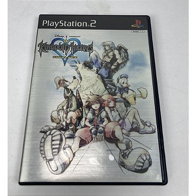 Kingdom Hearts Final Mix, PS2 Japonês Original (Mídia Física) - Usado