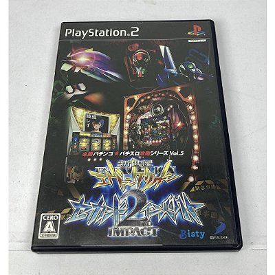 CR Neon Genesis Evangelion Segundo Impacto, PS2 Japonês Original (Mídia Física) - Usado