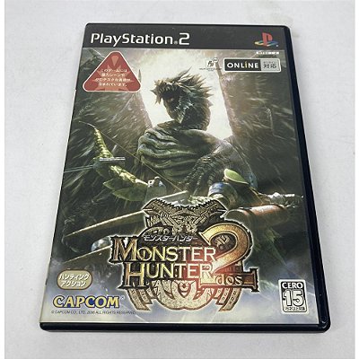 Monster Hunter 2, PS2 Japonês Original (Mídia Física) - Usado