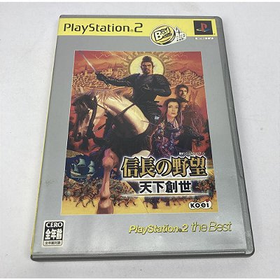Nobunaga No Yabou Tenka Sousei , PS2 Japonês Original (Mídia Física) - Usado