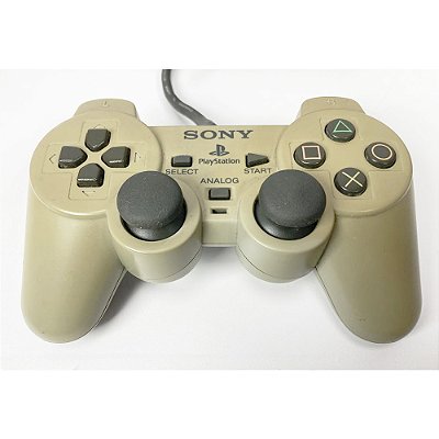 Controle Playstation Dualshock 1, Para PS1 e PS2, Original Sony (Usado)